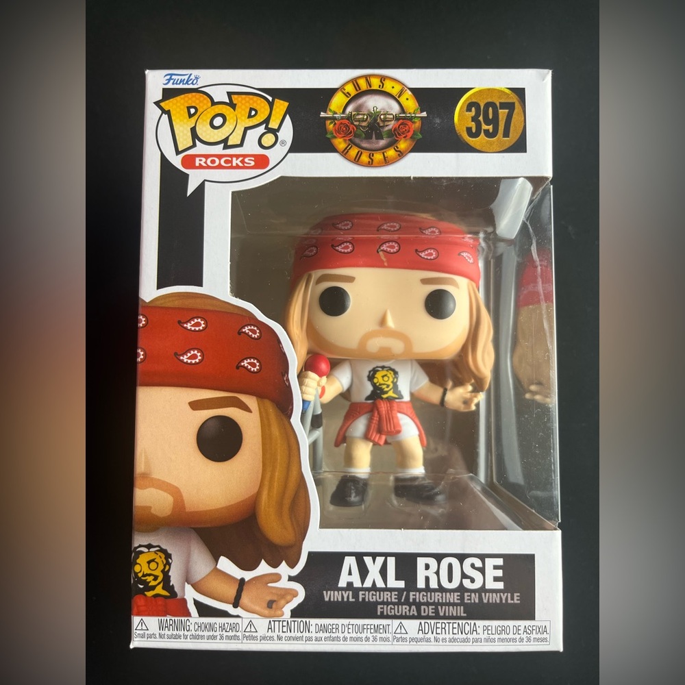 Funko Pop! Rocks Guns N Roses Axl Rose #397